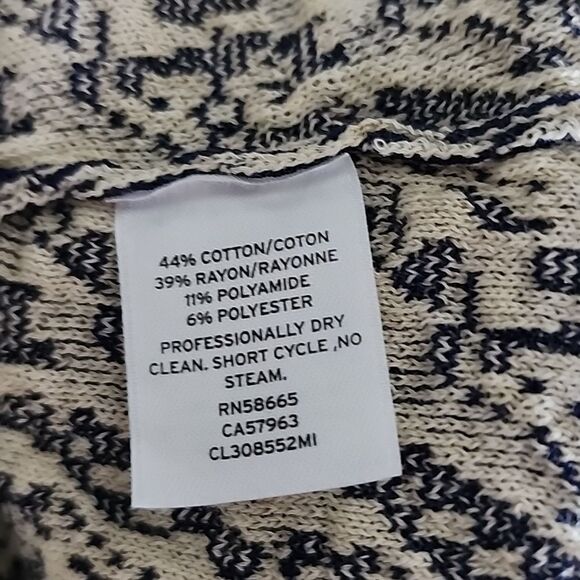 Classiques Entier Blue Sweater Small NWT - Picture 6 of 7